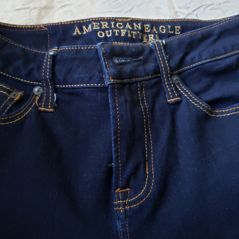 Dark denim AE Jeans, 29x32 skinny